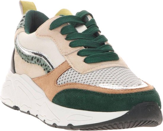 PS Poelman Sneakers groen | kleertjes.com
