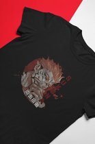 Jujuutsu Kaisen Sukuna Ryomen T-Shirt - Anime Merchandise - Shounen - Cadeau voor geek gamer - Unisex Maat XL ZWart