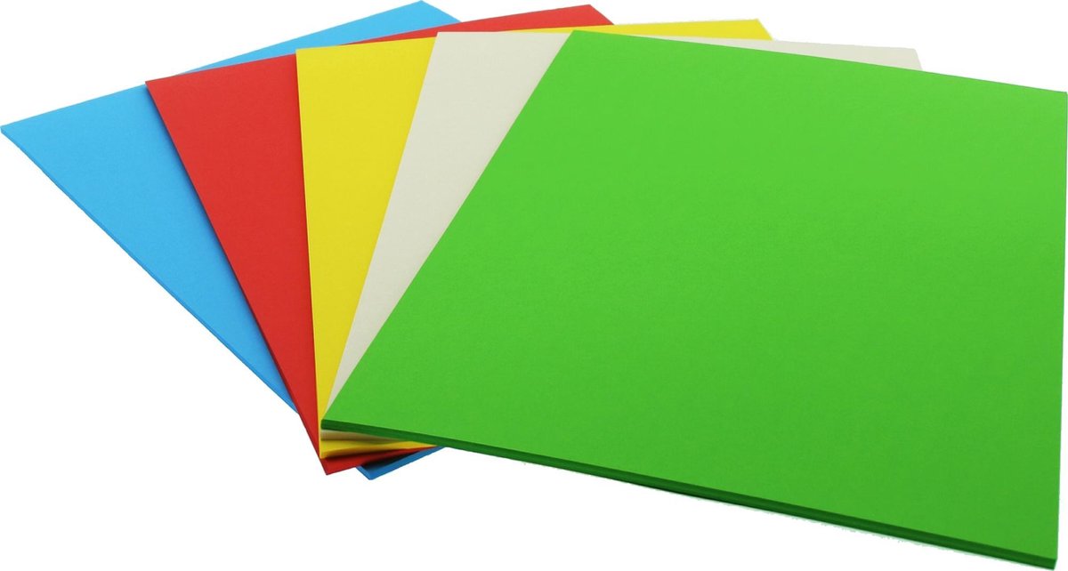 Netuno 100 vellen gekleurd papier pastelkleuren (5x20) DIN A4 21x29,7cm