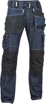 4WORK - Malaga denim werkbroek blauw