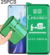 Voor Xiaomi Mi 11 25 PCS 9D Volledig scherm Volledige lijm keramische film