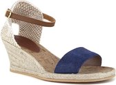 J.BRADFORD JB-Beselga Blauwe Espadrille Schoenen Dames