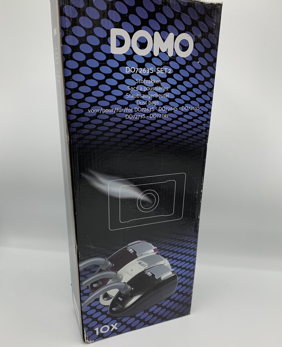 DOMO DO7263S-SET2 - Stofzuigerzakken - 10 stuks