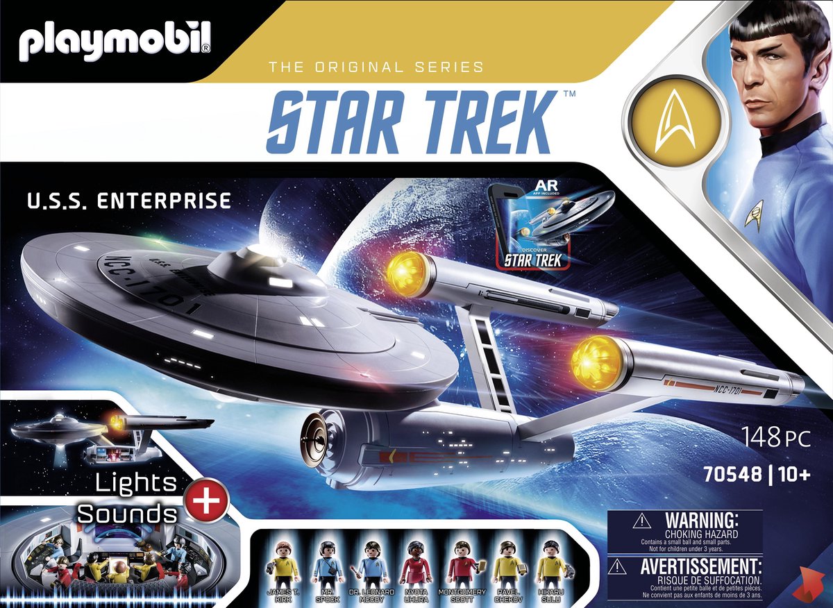 Playmobil Star Trek Enterprise - I'm stoked! : r/StarTrekStarships