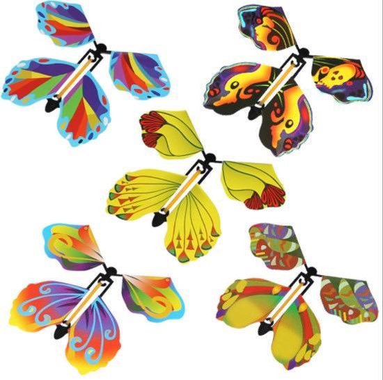 Magische Vliegende Vlinder | Vlinder Speelgoed | Beste Verrassende Cadeau-decoratie | 5 stuks
