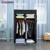 Dozeeli - kast - opbergkast 170 x 108 x 45cm Zwart - HG-8012