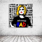 Pop Art Blondie Poster - 90 x 90 cm Fotopapier Mat 180 gr - Popart Wanddecoratie