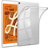 Luxe Siliconen Hoesje Geschikt Voor Apple iPad Mini 4/5 7.9 Inch Tablet - TPU Backcover Back Bescherm Hoes Cover Case - Tablethoesje Met Achterkant & Zijkant Protection - Transparante Bescher