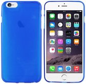 Hoesje CoolSkin3T - Telefoonhoesje voor Apple iPhone 6 Plus - Transparant Blauw