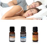 Huile essentielle Sleep Easy package - 30 ml - Bergamote - Camomille - Sauge sclarée - pure nature - Certifiée UE - Bonne nuit de sommeil - Mélatonine - Stress