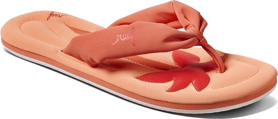 Reef Pool Float Dames Slippers - Coral Palm