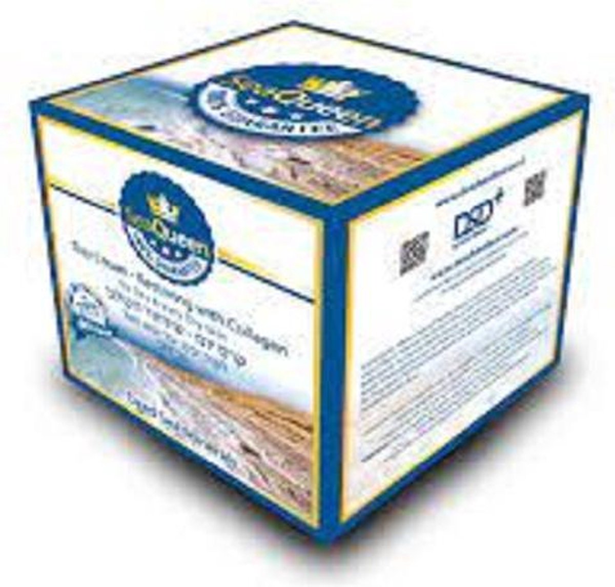 SeaQueen - Dead Sea Minerals Day Cream - Restoring with Collagen for Dry Skin SPF 25 (Dode Zee Mineralen Dag Creme Collageen voor droge huid)