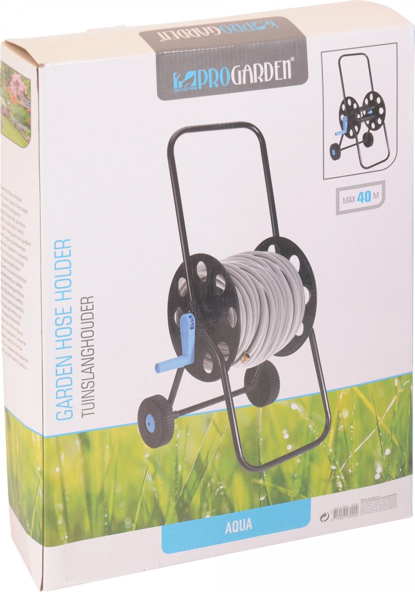 Pro Garden Slangenwagen - Tuinslanghaspel - voor 40 meter slang - tuinslangentrolley – foto 2