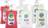 Dettol handzeep Combo 2x winterbessen + 2x Extra care + 2x Aloa vera - antibacterieel