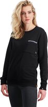 FnckFashion Dames Unisex Sweater DIFFERENCE "Limited Edition" Zwart Maat S