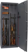 Rottner Wapenkluis Winchester10 | Grade 0 gecertificeerd volgens EN normering 1143-1| Elektronisch Slot | 150x60x40cm|