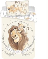 Disney The Lion King BABY Dekbedovertrek - 100 x 135 cm - Katoen