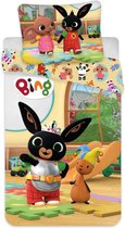 Housse de couette Bing Bunny Bébé Playtime - 100 x 135 cm - Multi