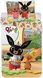 Bing Bunny Baby Dekbedovertrek Speeltijd – 100 x 135 cm – Multi