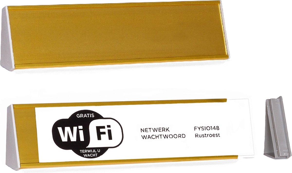 Baliebord | Goud | 25x6cm