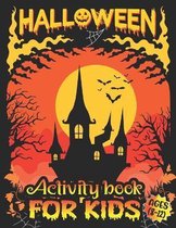 Halloween Activity Book For Kids Ages 8-12