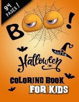 BOO! Halloween Coloring Book for Kids