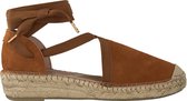 Fred de la Bretoniere 152010145 Espadrilles - Met Sleehak - Dames - Cognac - Maat 37