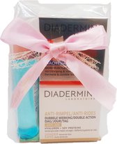DIADERMINE Geschenkverpakking - Oogreinigingslotion Mild 125ml - Dag + Nachtcreme