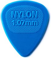Dunlop Nylon Midi Standaard Pick 6-Pack 1.07 mm Plectrum