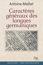 Caracteres generaux des langues germaniques