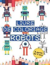 Livre de coloriage Robots