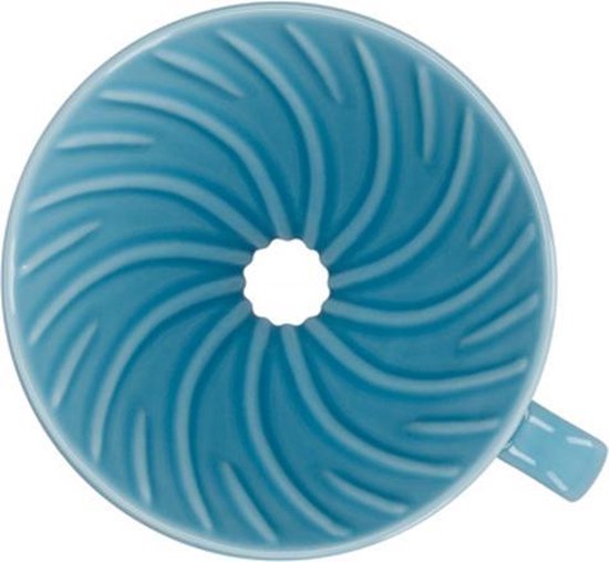 Hario V60-02 porcelain filter holder Indigo Blue - Evermore Thee