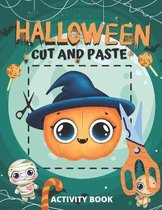 Halloween Cut And Paste Activity Book