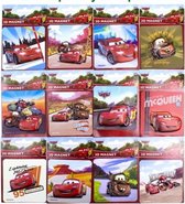 Disney Cars 3D magneet - Multicolor - Metaal / Magneet - 8,5 x 8,5 cm - Set van 3 - Assorti