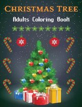 Christmas Tree Adults Coloring Book