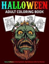 Halloween Adult Coloring Book