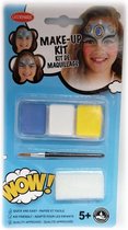 Goodmark - Make up kit Schmink set - Avatar blauw