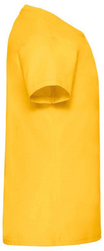 Fruit Of The Loom Filles T-shirt à manches courtes pour Kinder (2 pièces) (jaune tournesol)
