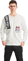 FnckFashion Heren Sweater NEXT "Limited Edition" Off White Maat S