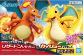 Bandai Pokémon Plamo No.43 Charizard vs. Dragonite