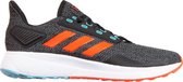 adidas Duramo 9 Sportschoenen - Maat 40 2/3 - Mannen - donkergrijs/rood/oranje/wit
