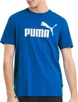 Puma T-shirt - Mannen - Blauw/Wit