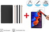 2-In-1 Screenprotector Hoesje Bescherming Protector Set Geschikt Voor Samsung Galaxy Tab A7 10.4 Inch 2020 (SM-T500/T505) Tablet - Full Cover Tempered Glass Screen Protector Met Ba