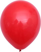 Rode ballonnen 10 stuks