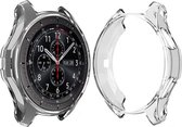 Shop4 - Samsung Galaxy Watch Gear S3 Frontier Case - Siliconen Transparant