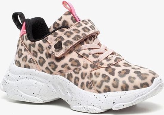 Blue Box meisjes dad sneakers met luipaardprint - Bruin - Maat 30 | bol.com