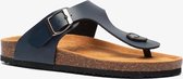 Blauwe bio teenslippers - Blauw - Maat 34