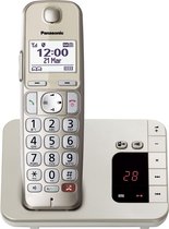 Panasonic KX-TGE260GN telefoon DECT-telefoon Nummerherkenning Champagne