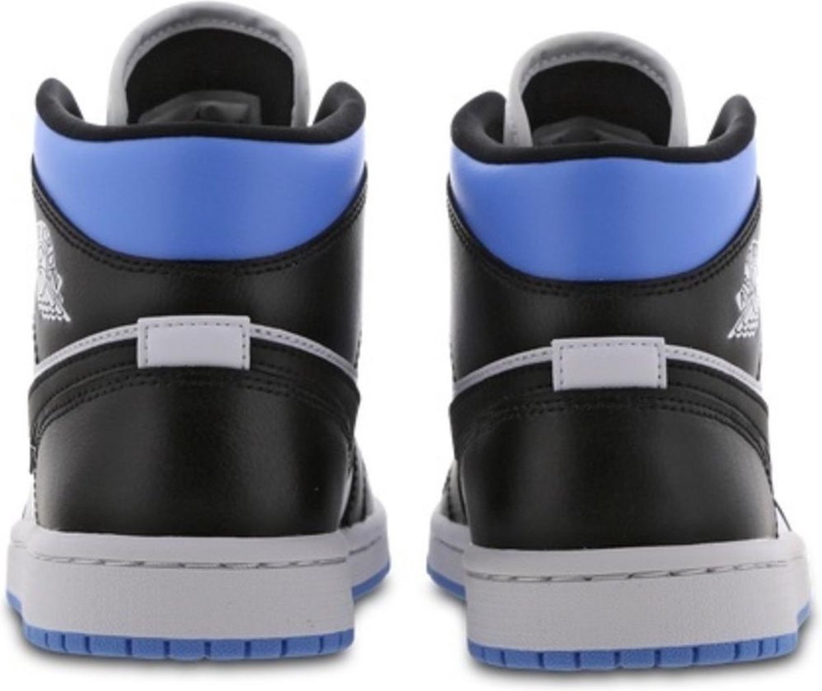 Nike Air Jordan 1 Mid, White/Black-University Blue, BQ6472 102, EUR 37.5 |  bol.com
