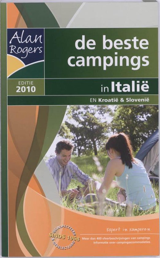 Cover van het boek 'Alan Rogers De beste campings in Italie en Kroatie & Slovenie'